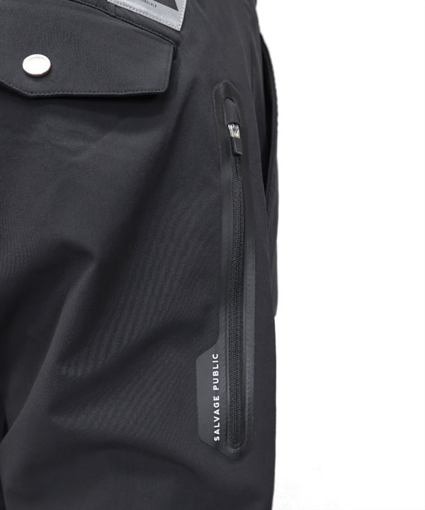 SALVAGE PUBLIC Kolepa サルベージ パブリック コレパ Makani Nylon4way 1タックトラウザーズ