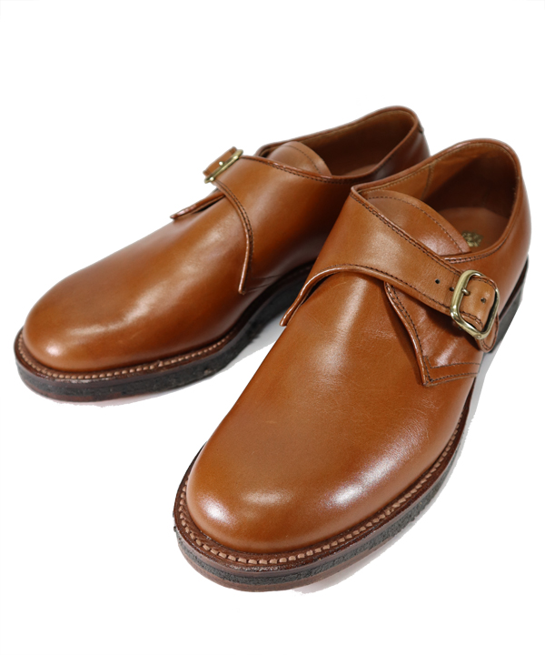 【未使用】Alden / MONKSTRAP CARF (brown)